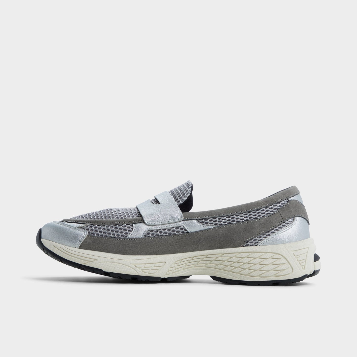 Loafersnkr in Light Grey 14161944 - Slip-on sneaker, Jogger sole - Light grey