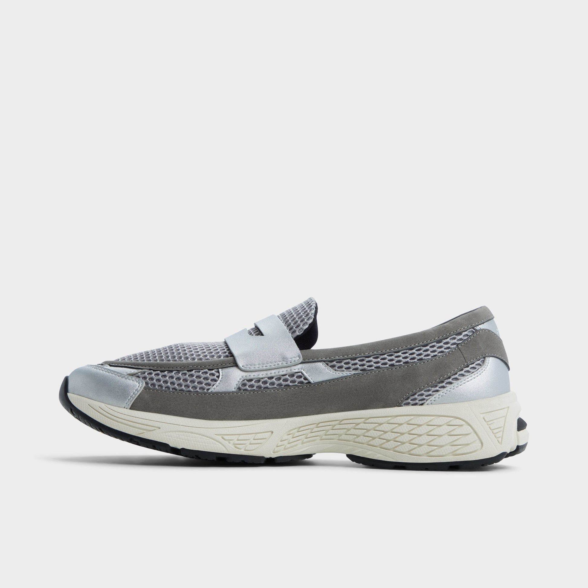 Loafersnkr in Light Grey 14161944 - Slip-on sneaker, Jogger sole - Light grey
