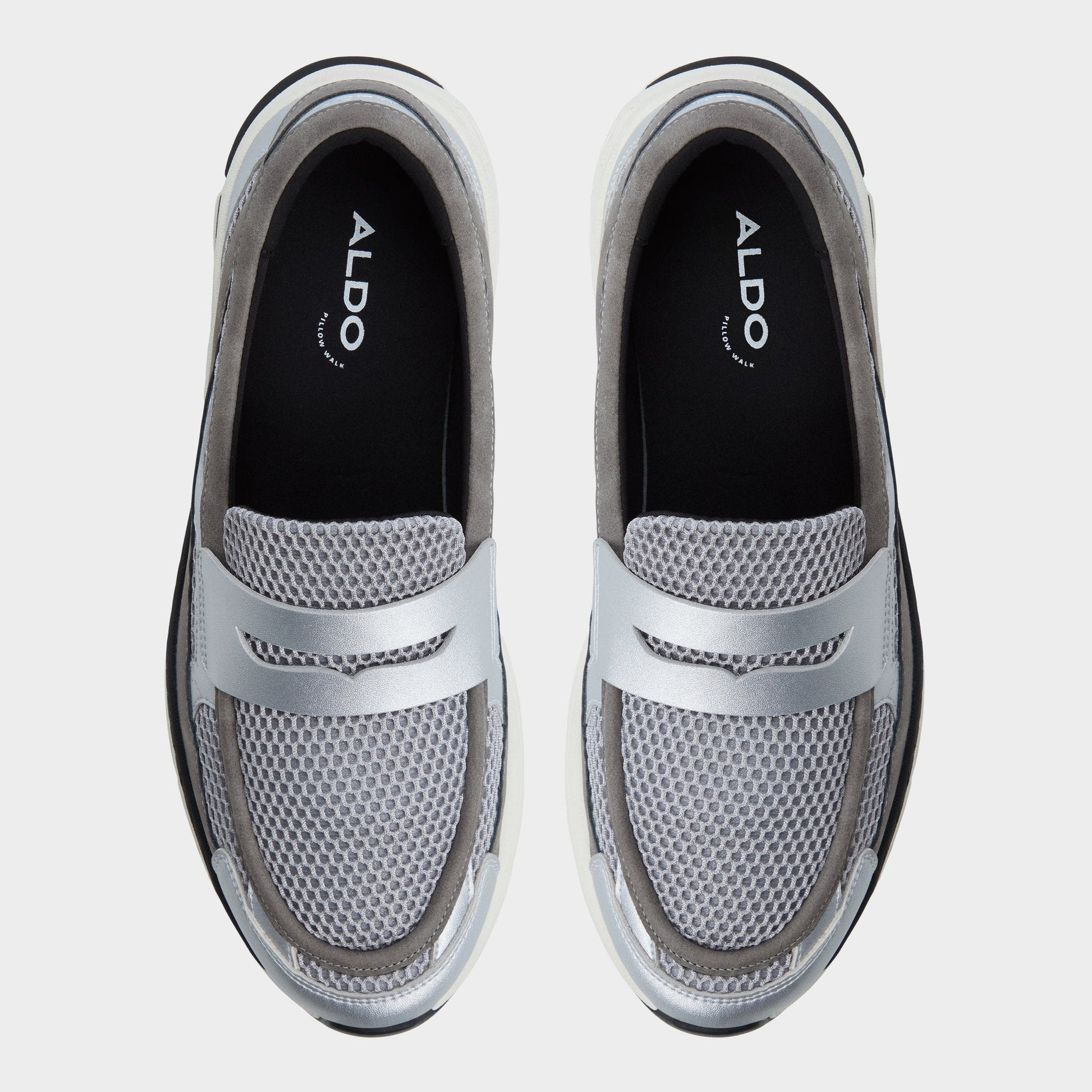 Loafersnkr in Light Grey 14161944 - Slip-on sneaker, Jogger sole - Light grey