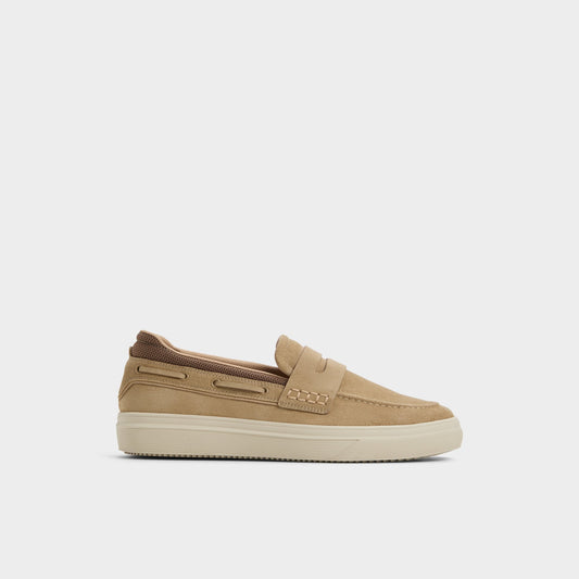 Seafarer Taupe Men's Casual Shoes - Boat shoe - Taupe