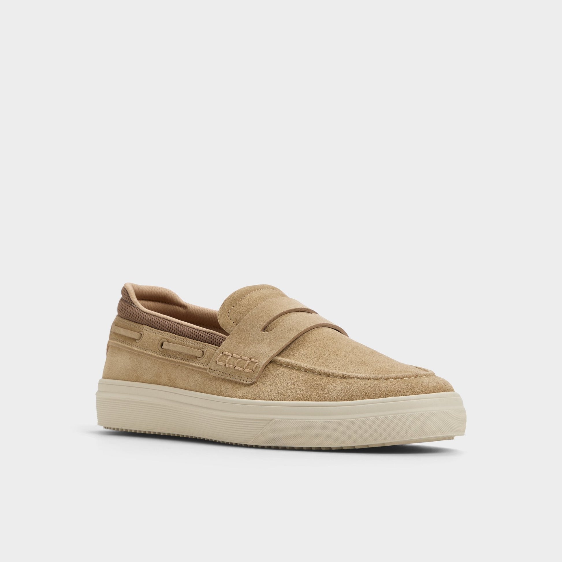 Seafarer Taupe Men's Casual Shoes - Boat shoe - Taupe
