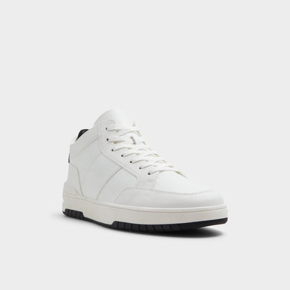 Victor White Men's High top - High top sneaker, Cup sole - White