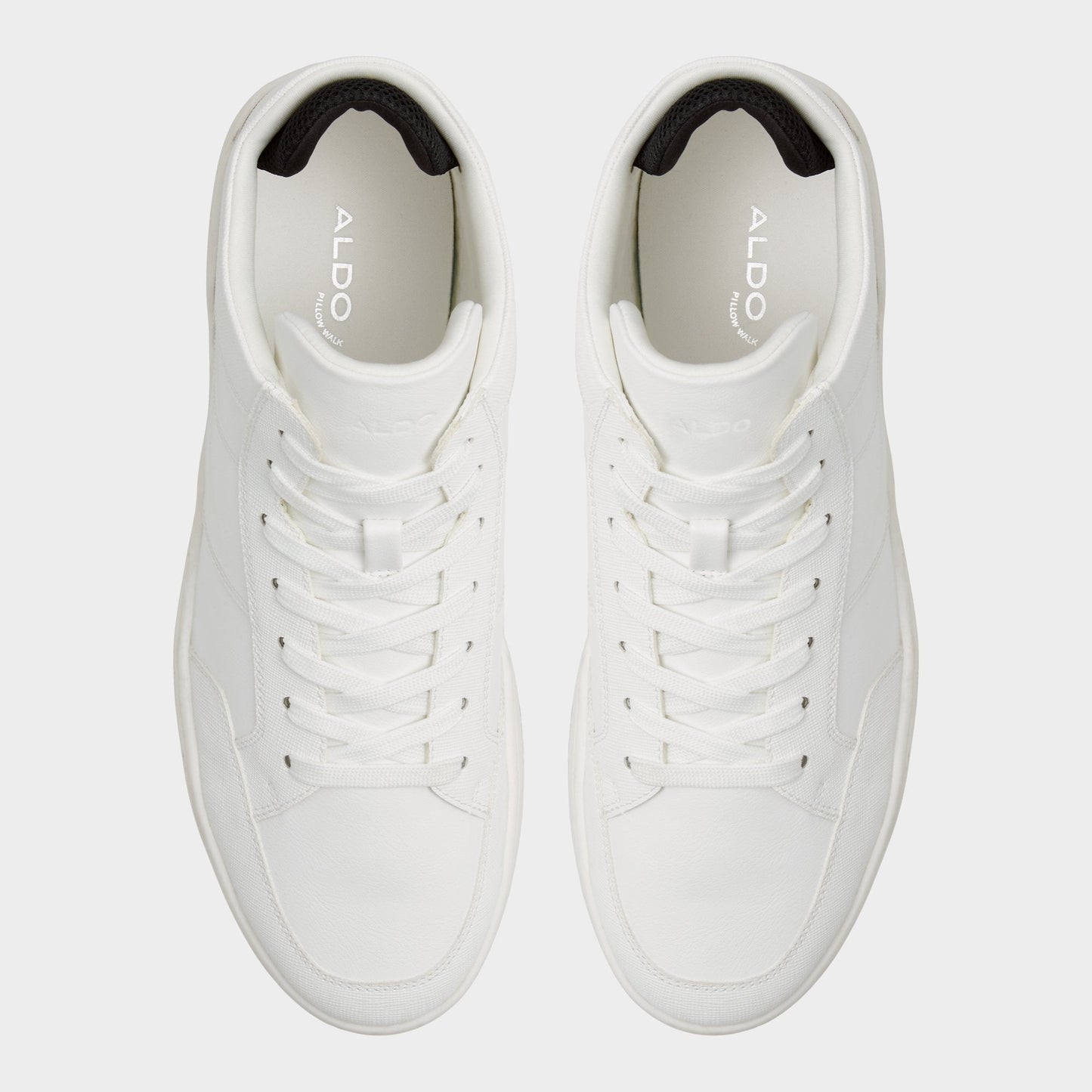 Victor White Men's High top - High top sneaker, Cup sole - White