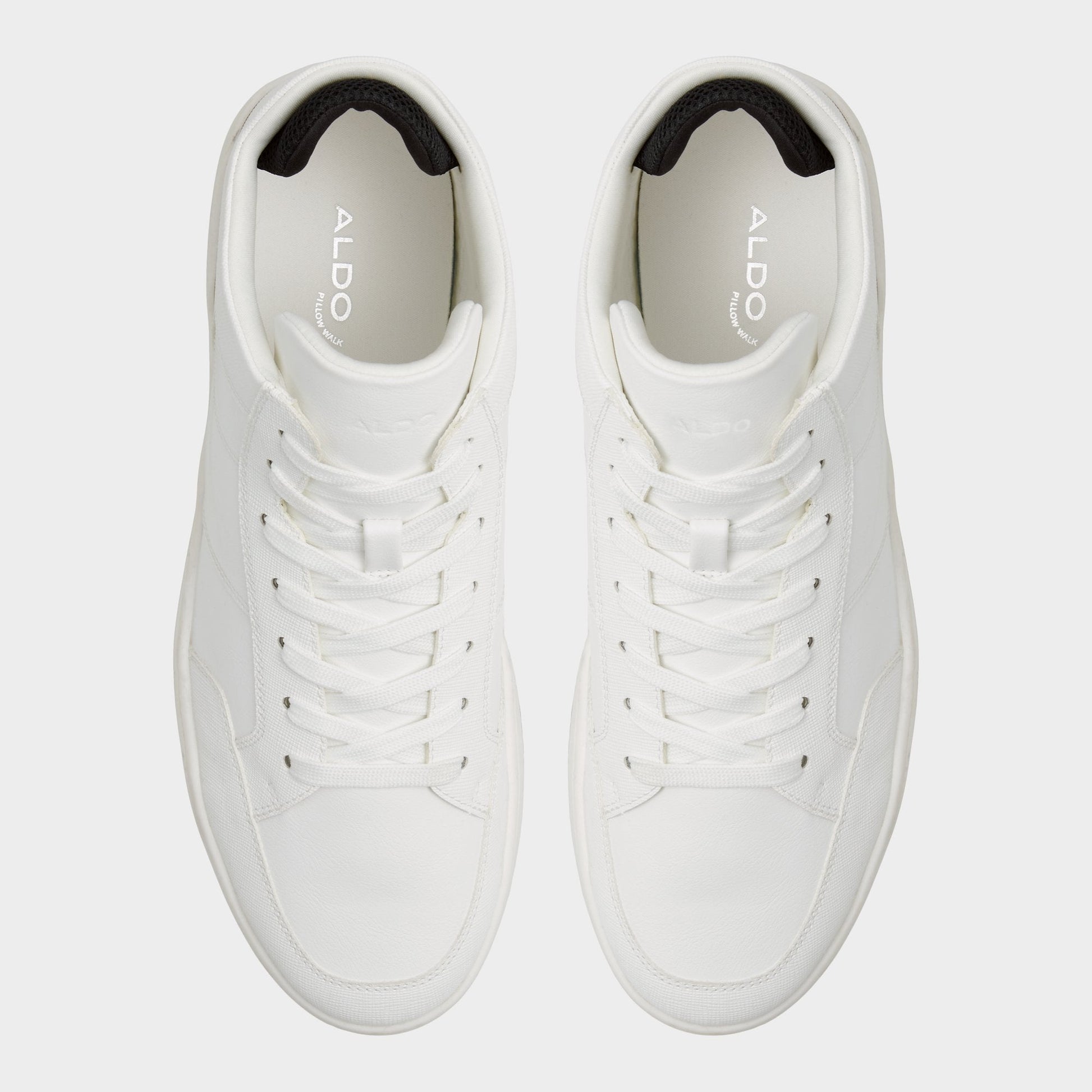 Victor White Men's High top - High top sneaker, Cup sole - White