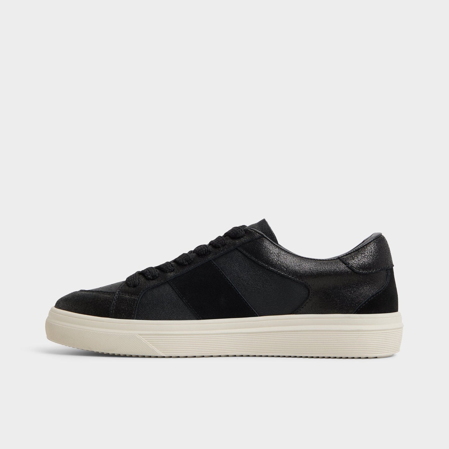 Braxton Black Men's Low top - Low top sneaker, Cup sole - Black