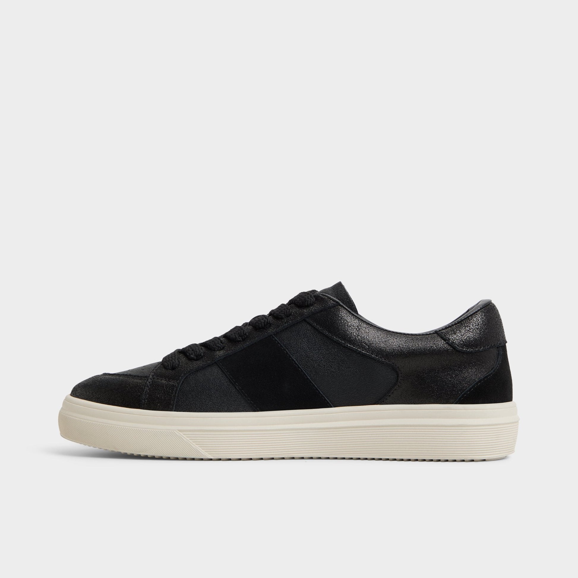 Braxton Black Men's Low top - Low top sneaker, Cup sole - Black