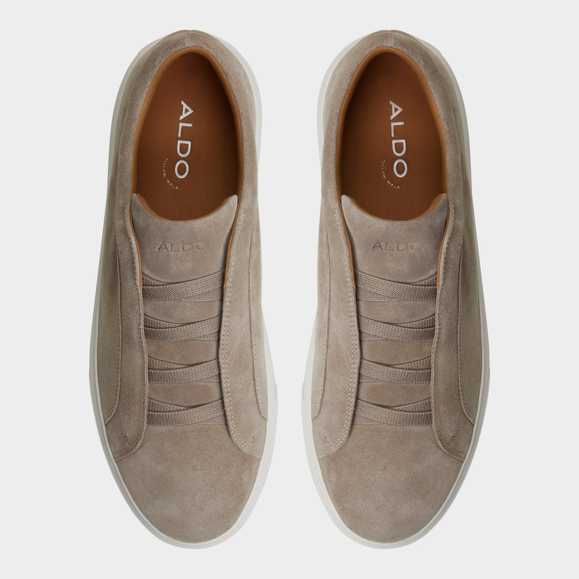 Abbott Beige Men's Slip-ons - Slip-on sneaker - Beige