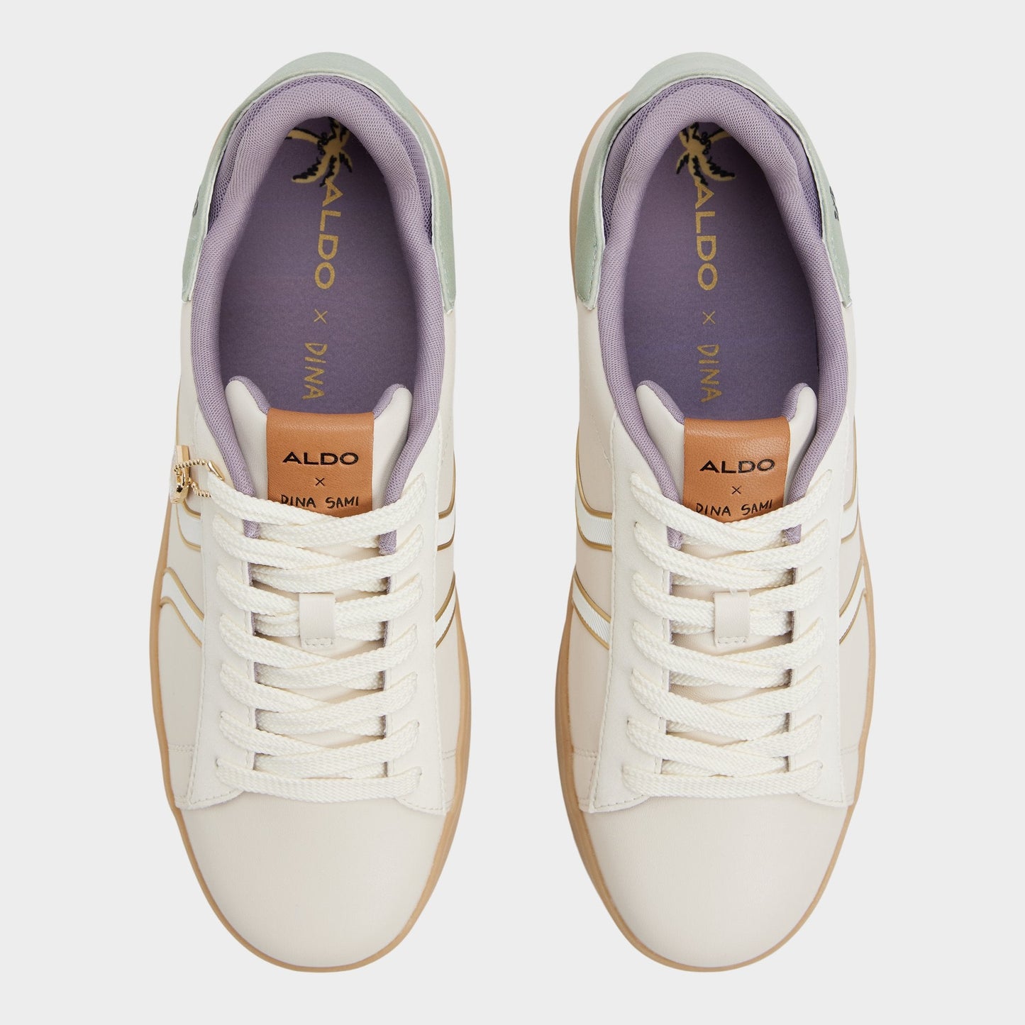 Dina in Sami White Combo14038844 - Men's low top sneaker - White combo