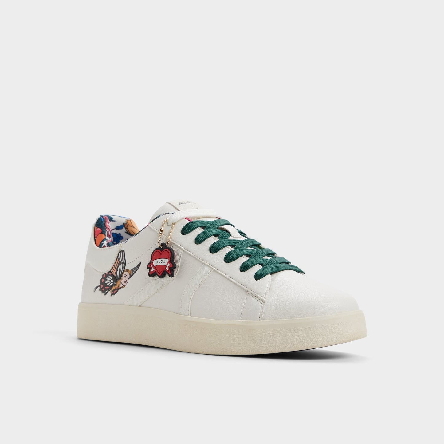 Whatisadam in White Combo - Men's low top sneaker - White combo