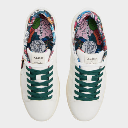 Whatisadam in White Combo - Men's low top sneaker - White combo