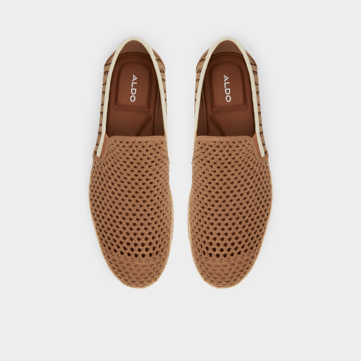 Kianou Cognac Men's Casual Shoes - Espadrille - Cognac