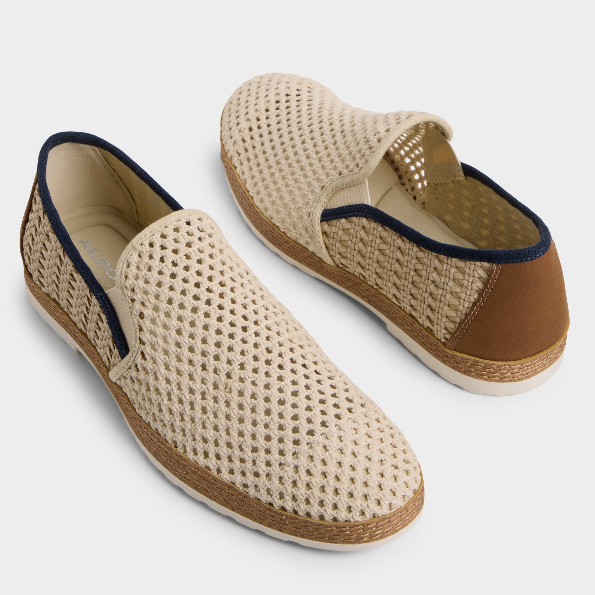 Kianou Beige Men's Casual Shoes - Espadrille - Beige