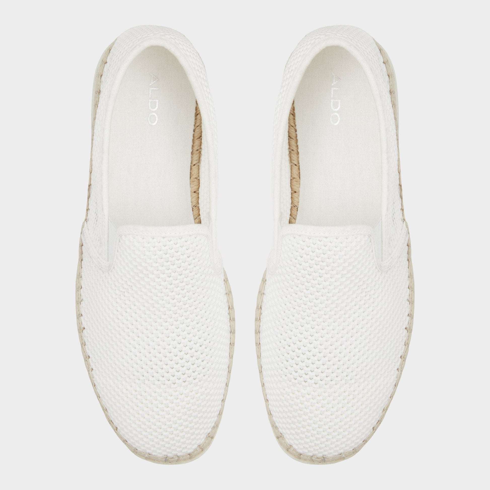 Johnney White Men's Espadrilles - Espadrille - White