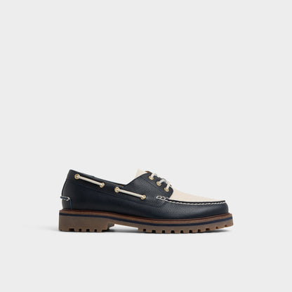 Cedric in Navy - Boat shoe - Navy