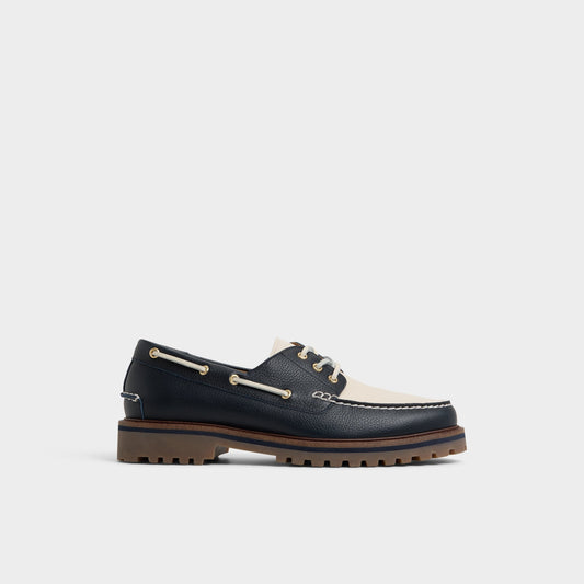 Cedric in Navy - Boat shoe - Navy