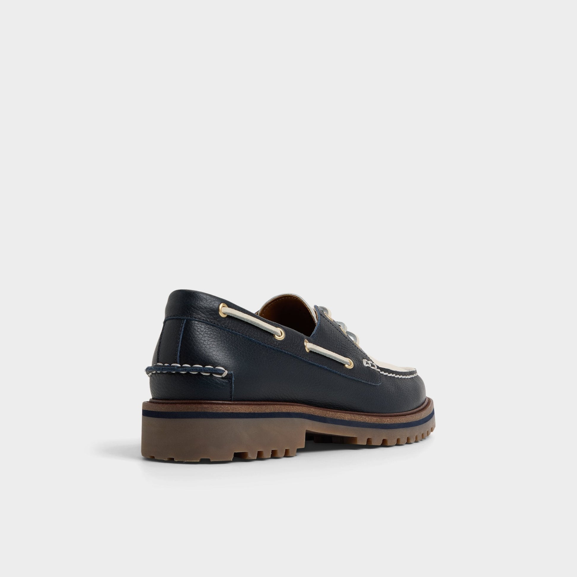 Cedric in Navy - Boat shoe - Navy