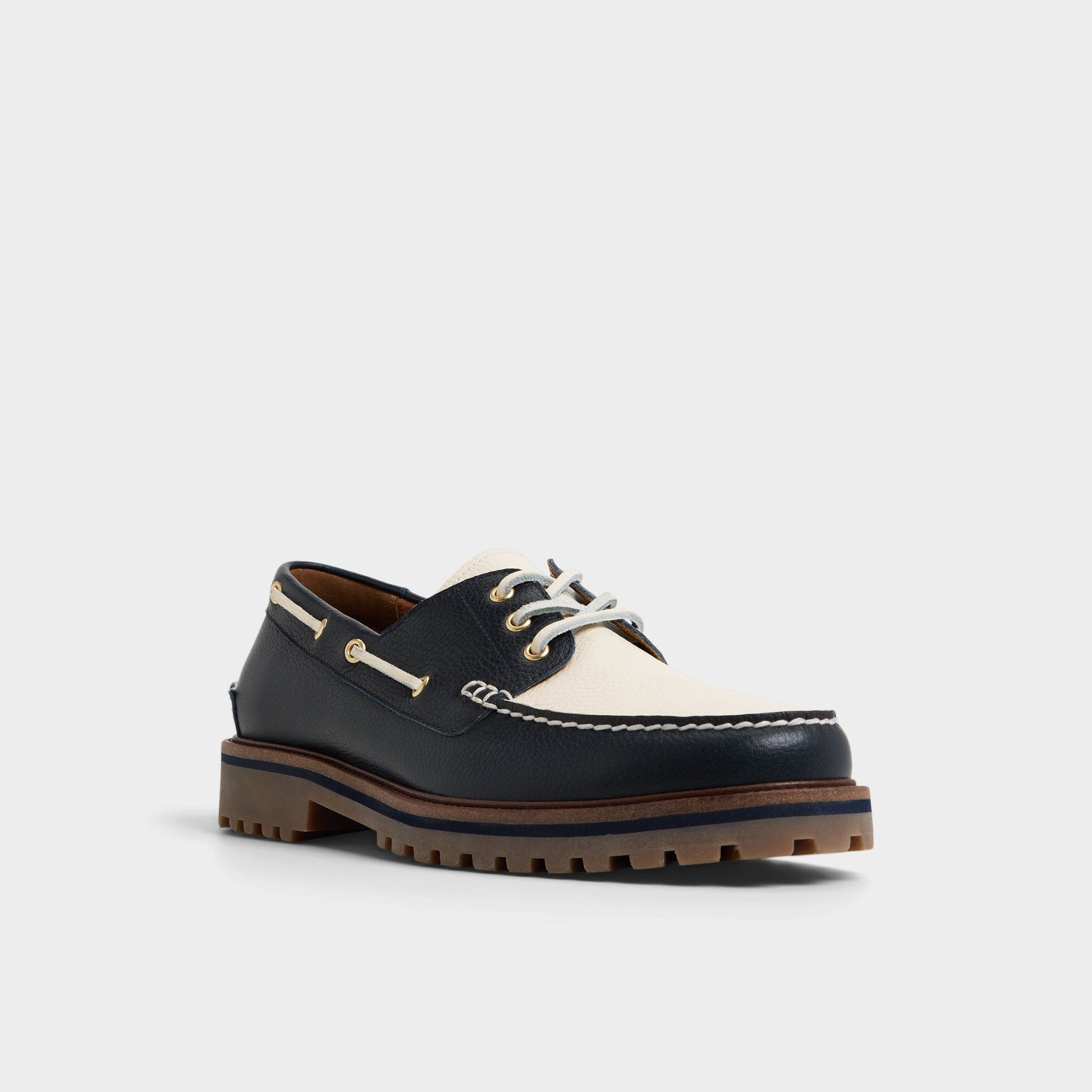 Cedric in Navy - Boat shoe - Navy