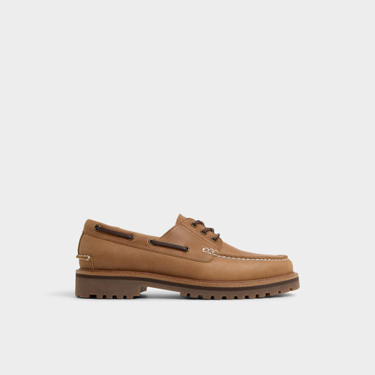 Cedric in Cognac - Boat shoe - Cognac