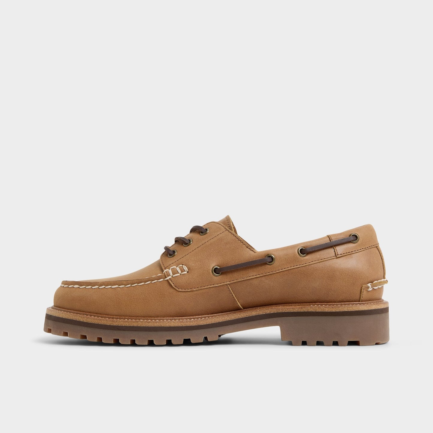 Cedric in Cognac - Boat shoe - Cognac
