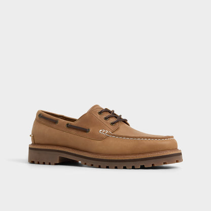 Cedric in Cognac - Boat shoe - Cognac