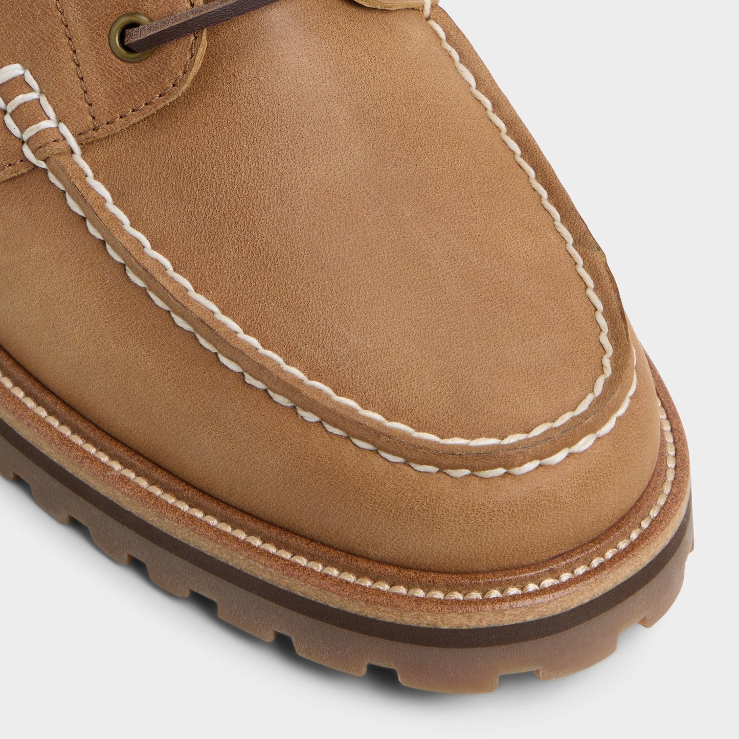 Cedric in Cognac - Boat shoe - Cognac