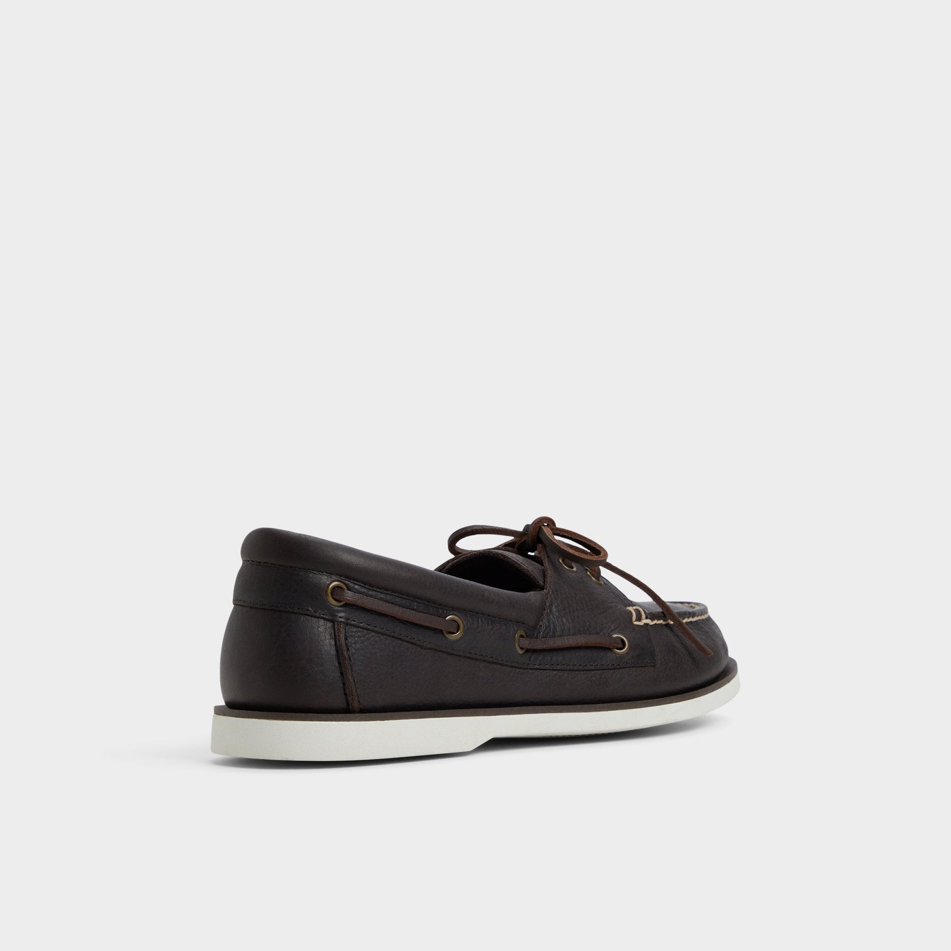 Musker Dark Brown Men's Boat shoes - Boat shoe - Dark Brown