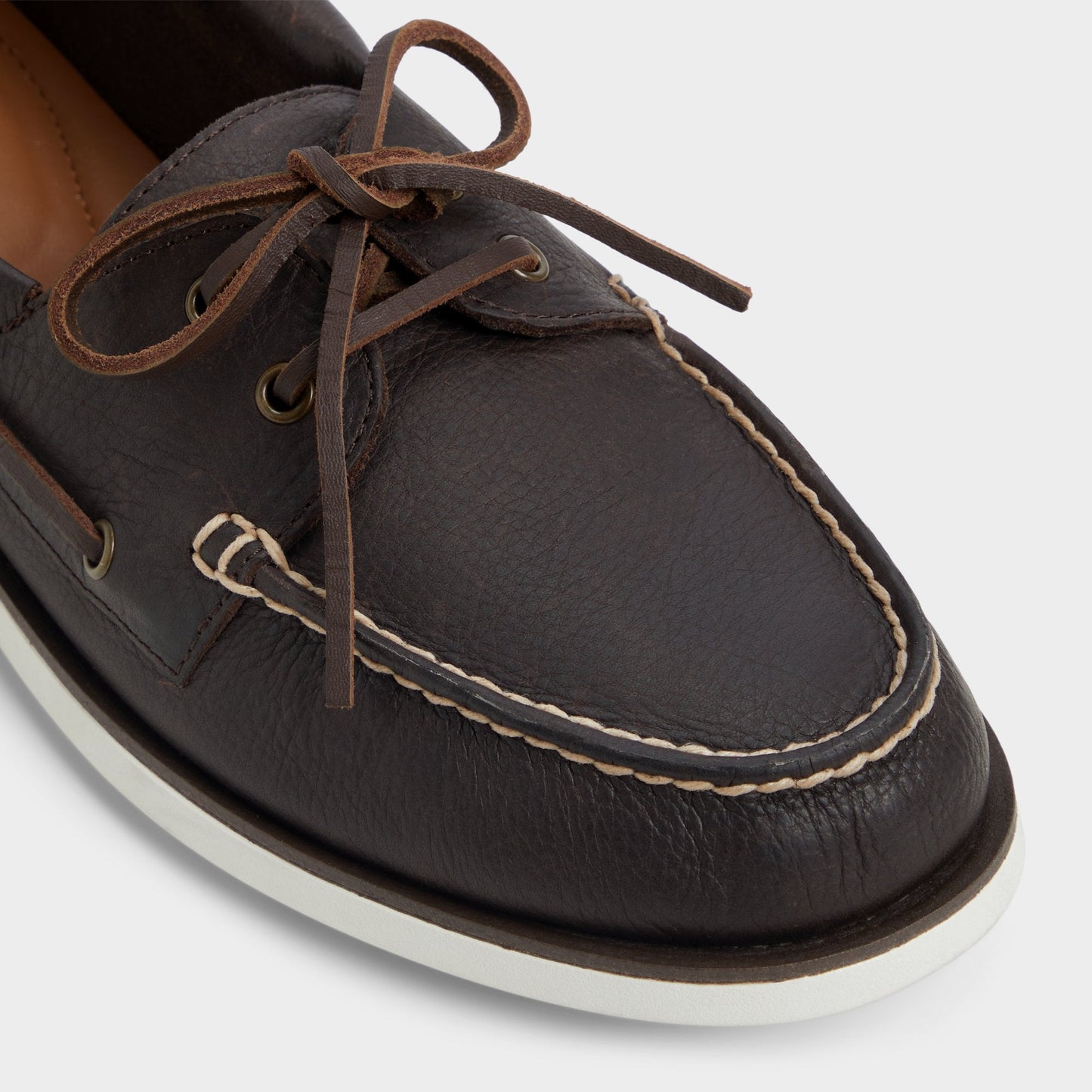 Musker Dark Brown Men's Boat shoes - Boat shoe - Dark Brown