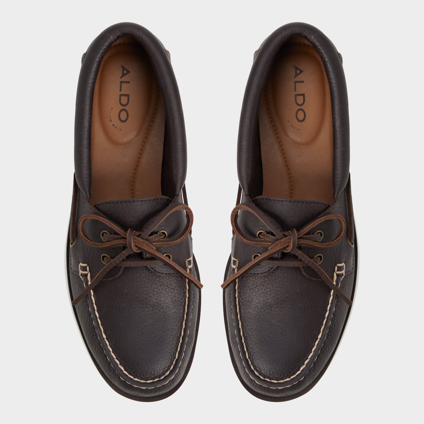 Musker Dark Brown Men's Boat shoes - Boat shoe - Dark Brown