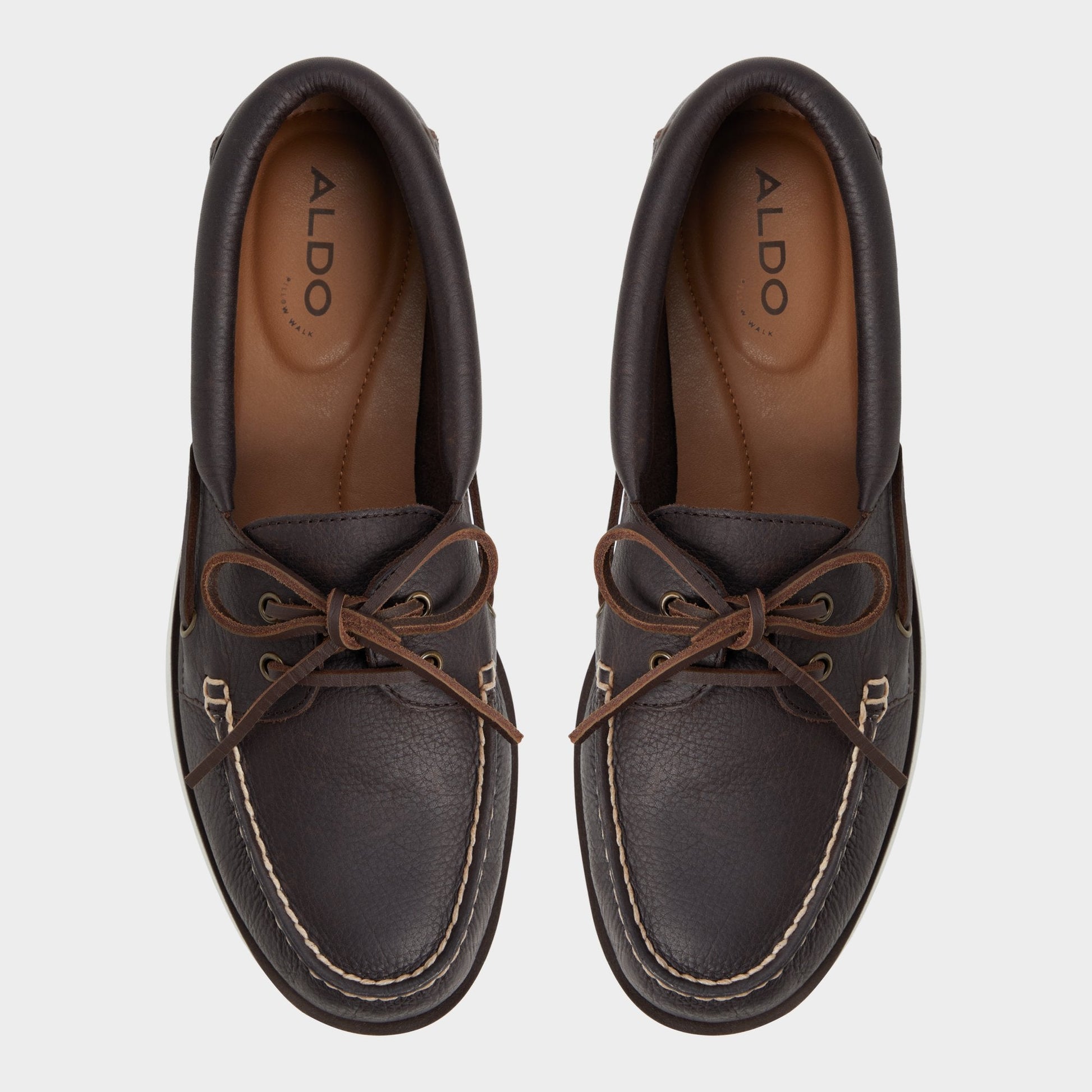Musker Dark Brown Men's Boat shoes - Boat shoe - Dark Brown