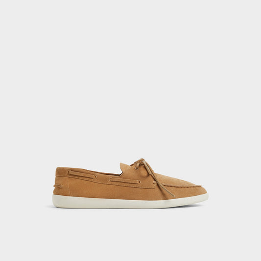 Portwind Light Brown Men's Casual Shoes - Boat shoe - Light Brown
