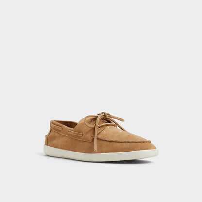 Portwind Light Brown Men's Casual Shoes - Boat shoe - Light Brown