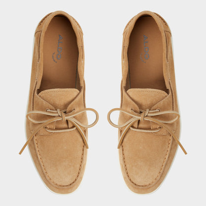 Portwind Light Brown Men's Casual Shoes - Boat shoe - Light Brown