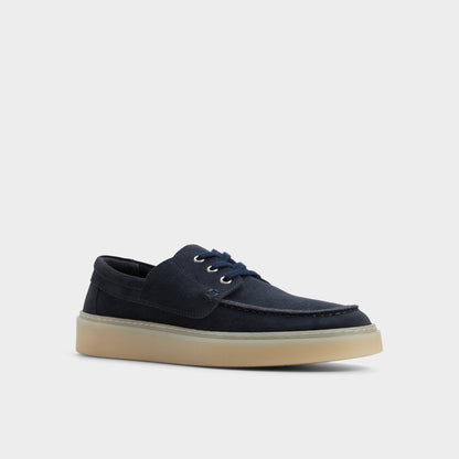 Stazo Navy Men's Casual Shoes - Boat shoe - Navy