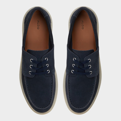 Stazo Navy Men's Casual Shoes - Boat shoe - Navy