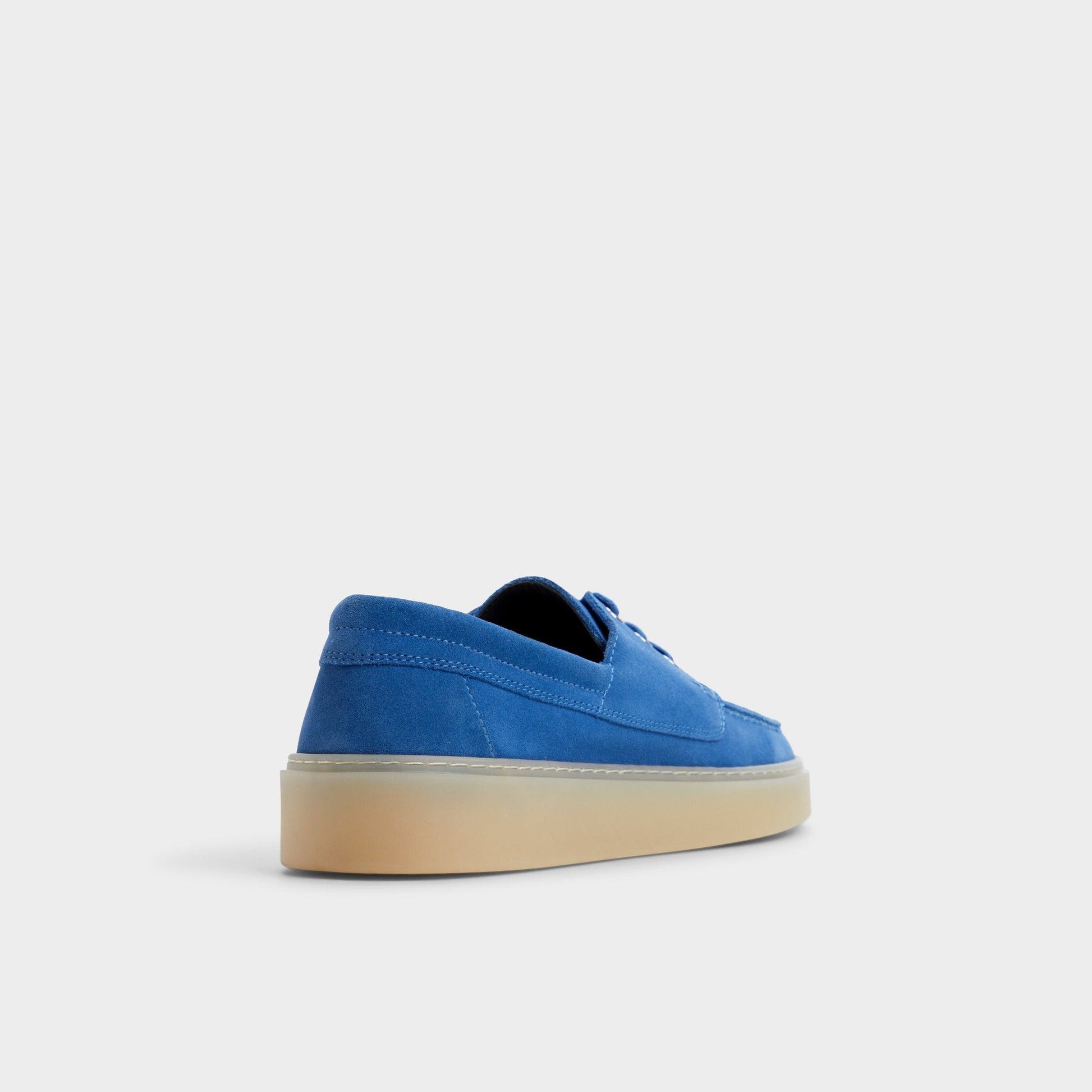 Stazo Medium Blue Men's Casual Shoes - Boat shoe - Medium Blue