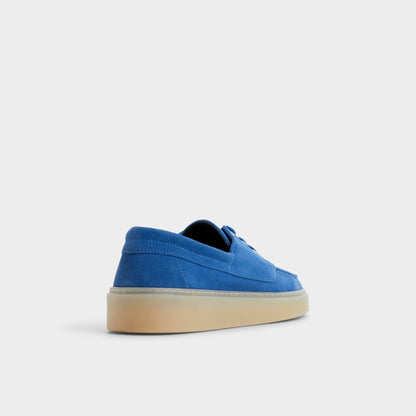 Stazo Medium Blue Men's Casual Shoes - Boat shoe - Medium Blue