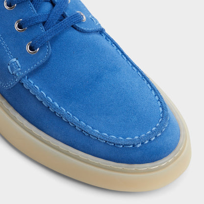 Stazo Medium Blue Men's Casual Shoes - Boat shoe - Medium Blue