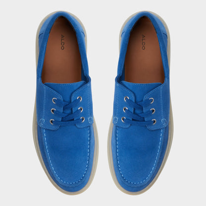 Stazo Medium Blue Men's Casual Shoes - Boat shoe - Medium Blue