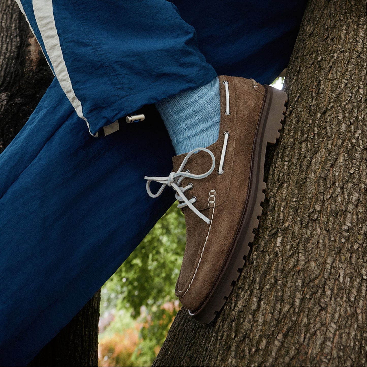 Cedric in Open Brown - Boat shoe - Open brown
