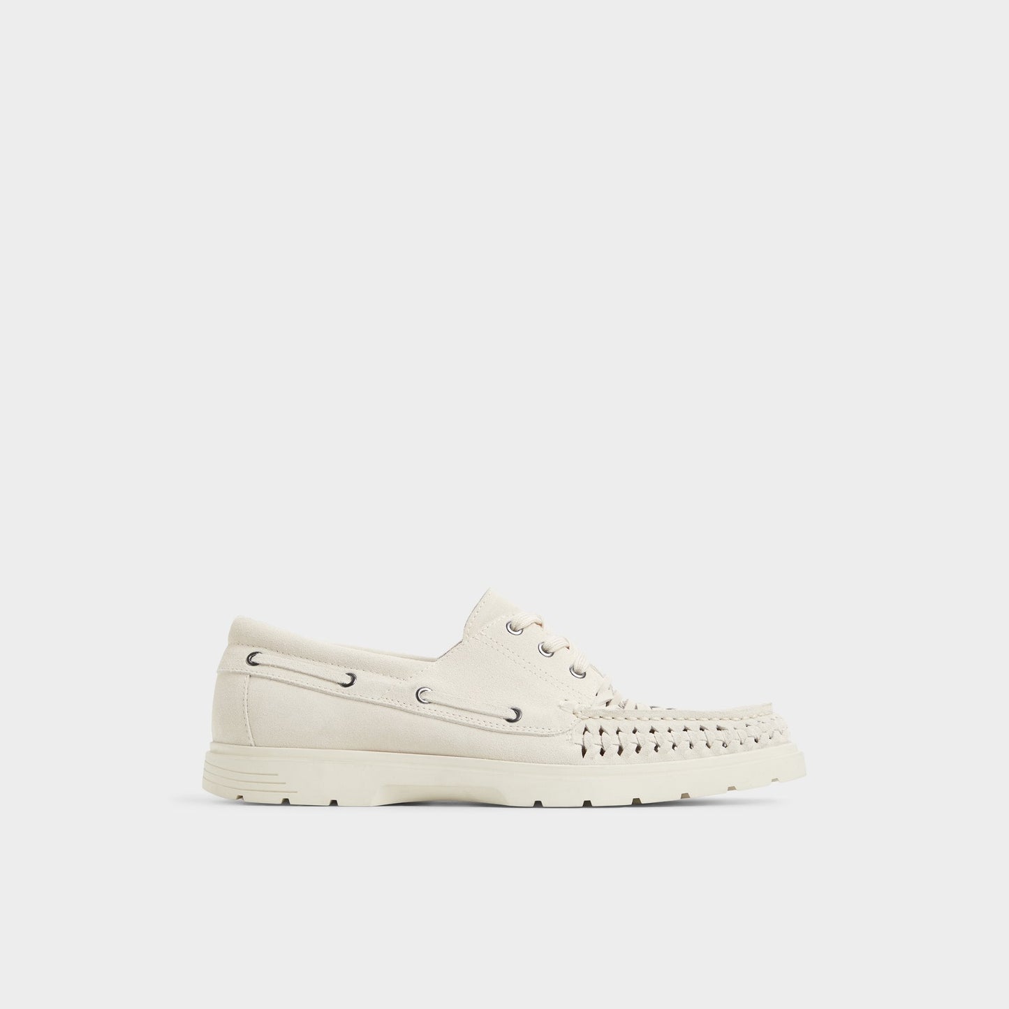 Mikal Ivory Men's Casual Shoes - Boat shoe - Ivory