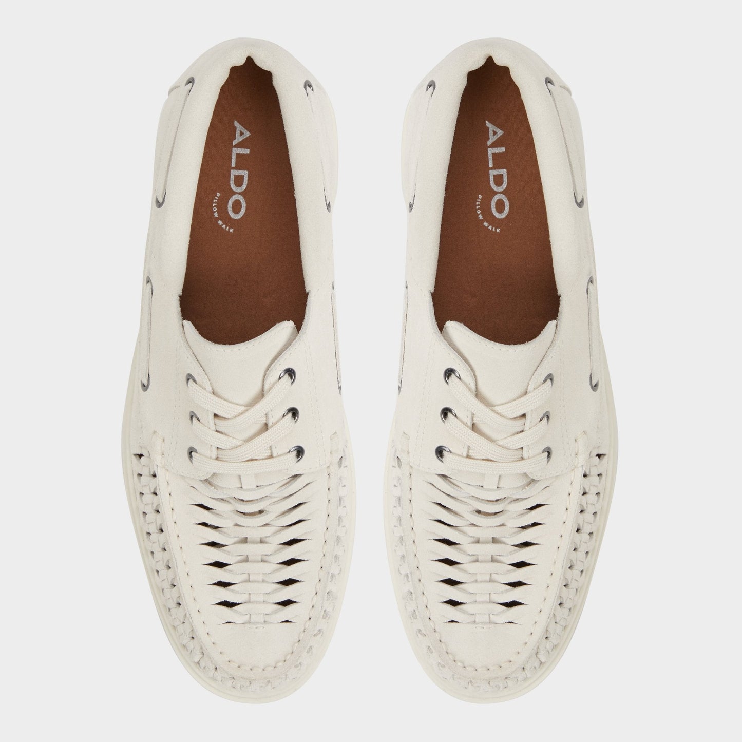Mikal Ivory Men's Casual Shoes - Boat shoe - Ivory