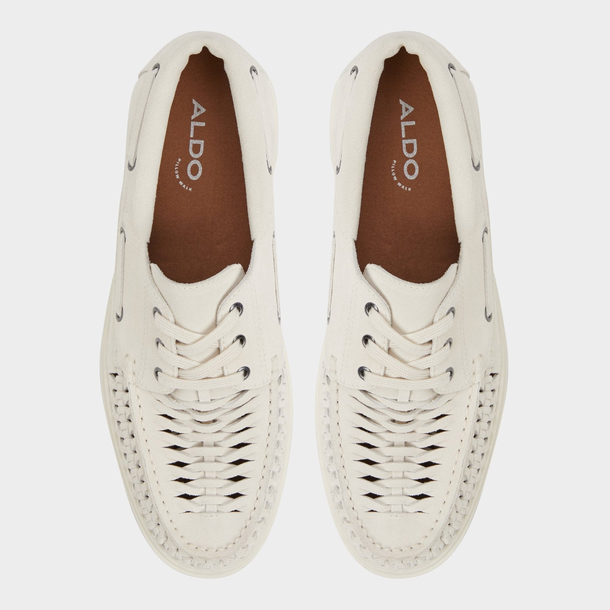 Mikal Ivory Men's Casual Shoes - Boat shoe - Ivory