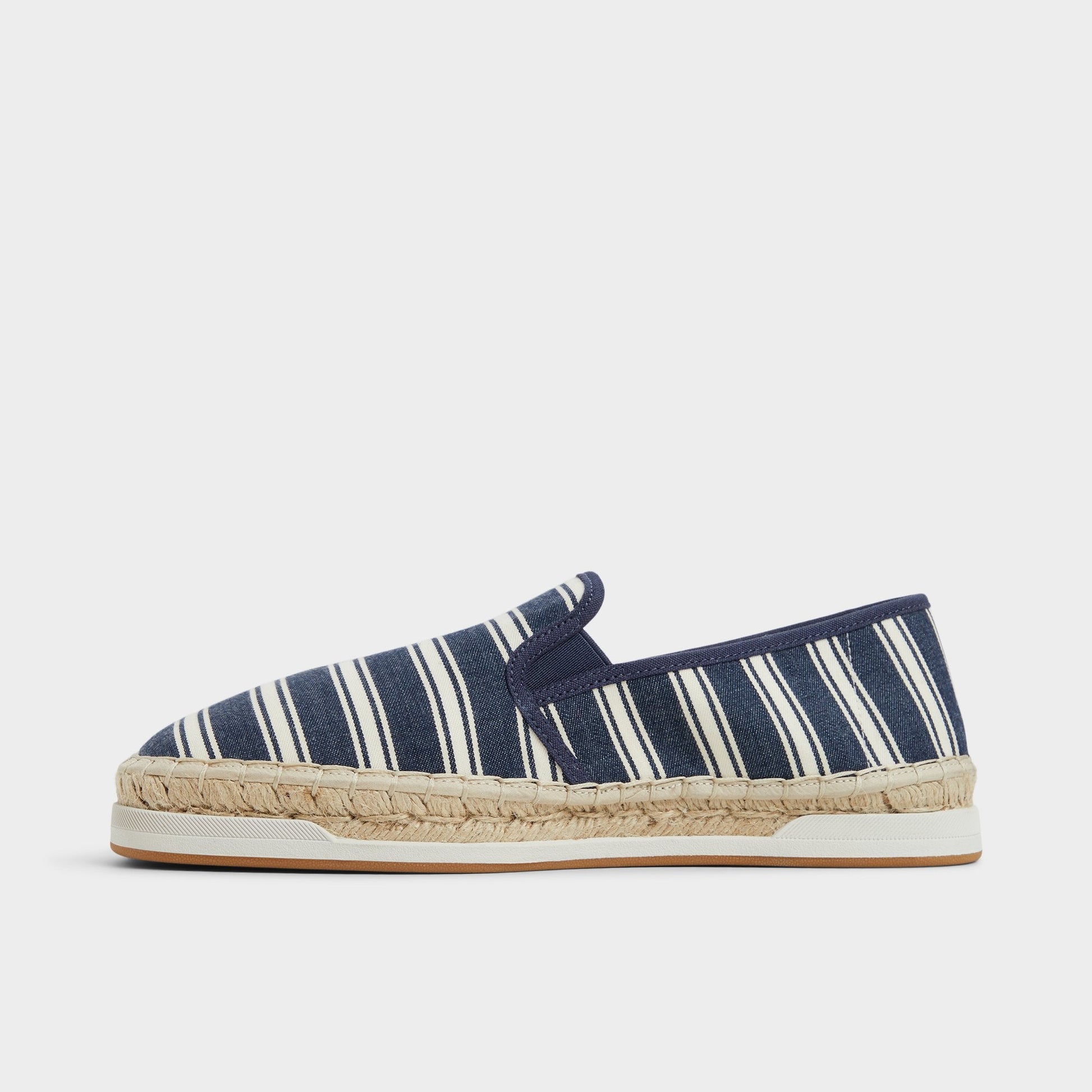 Johnney Navy Men's Loafers & Slip-Ons - Espadrille - Navy