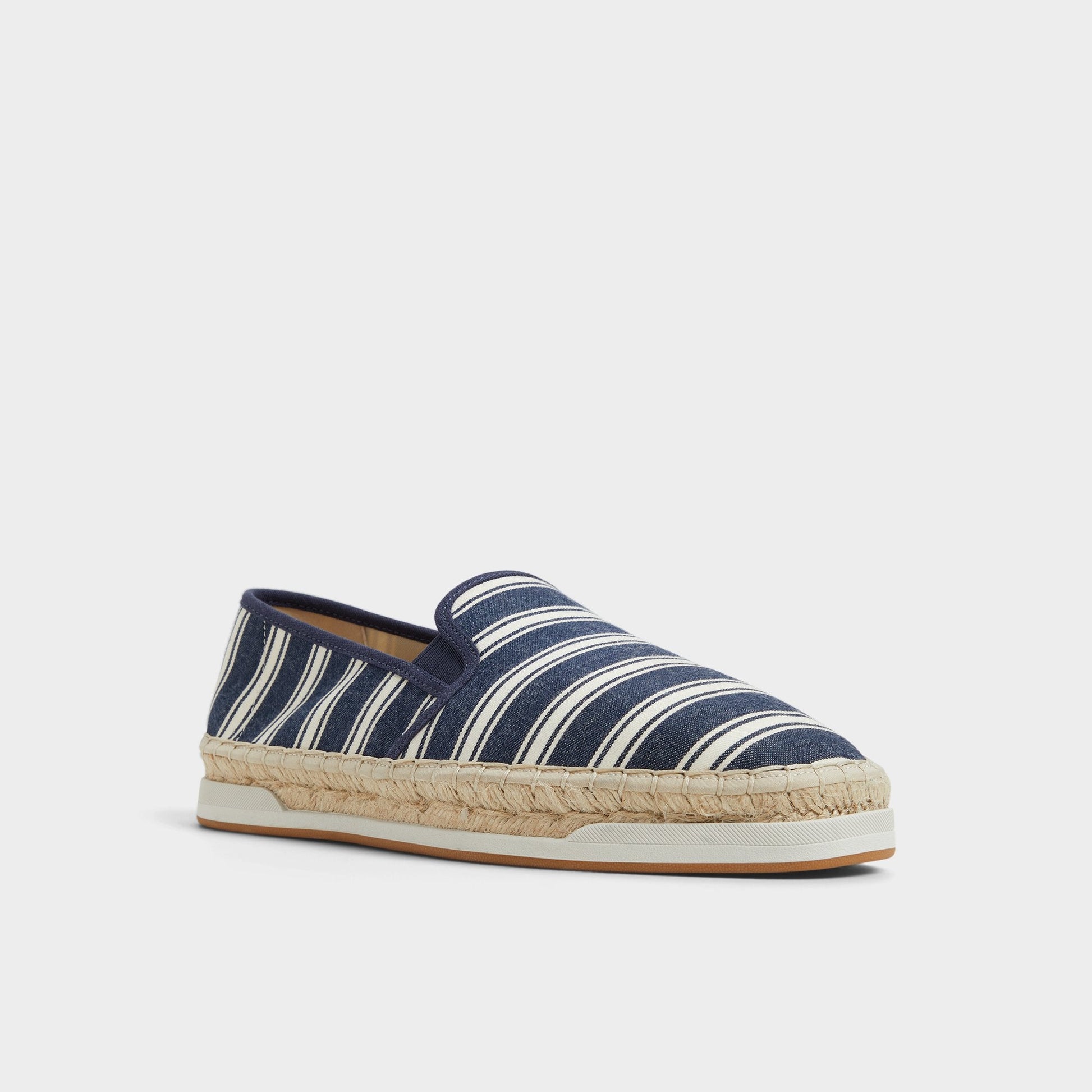 Johnney Navy Men's Loafers & Slip-Ons - Espadrille - Navy