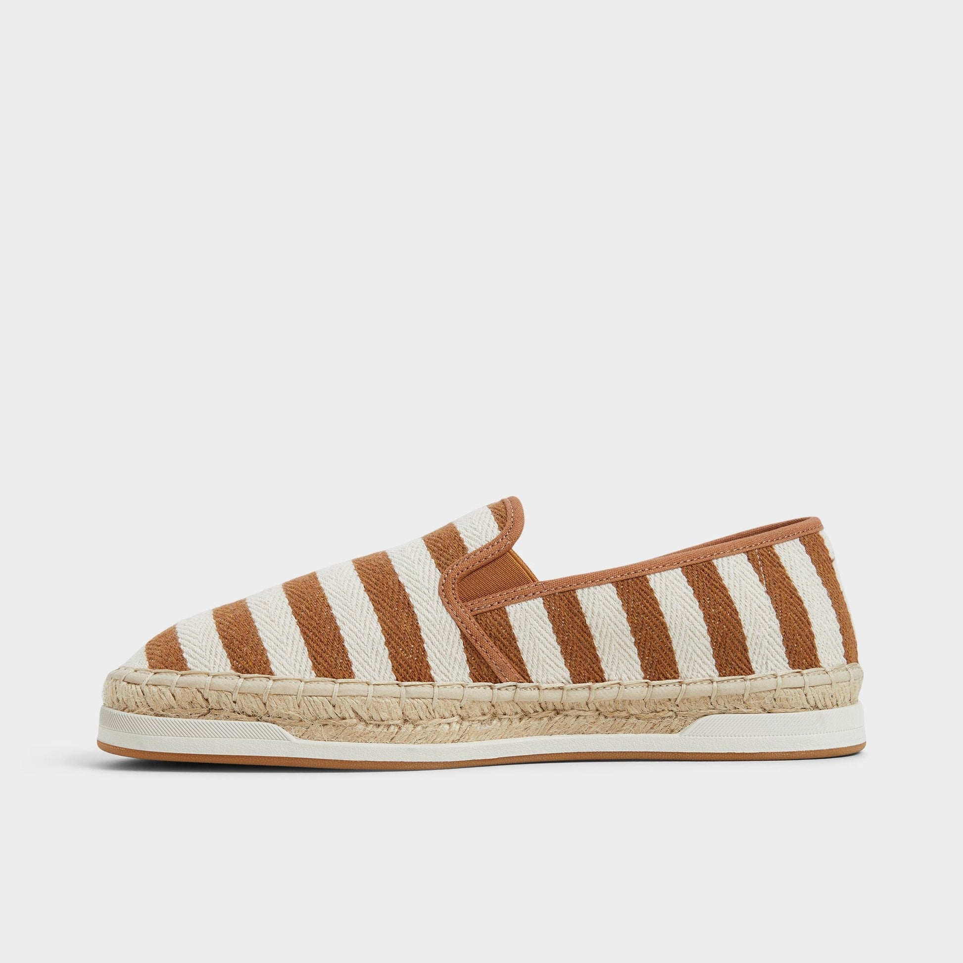 Johnney Cognac Textile Canvas Men's Espadrilles - Espadrille - Cognac