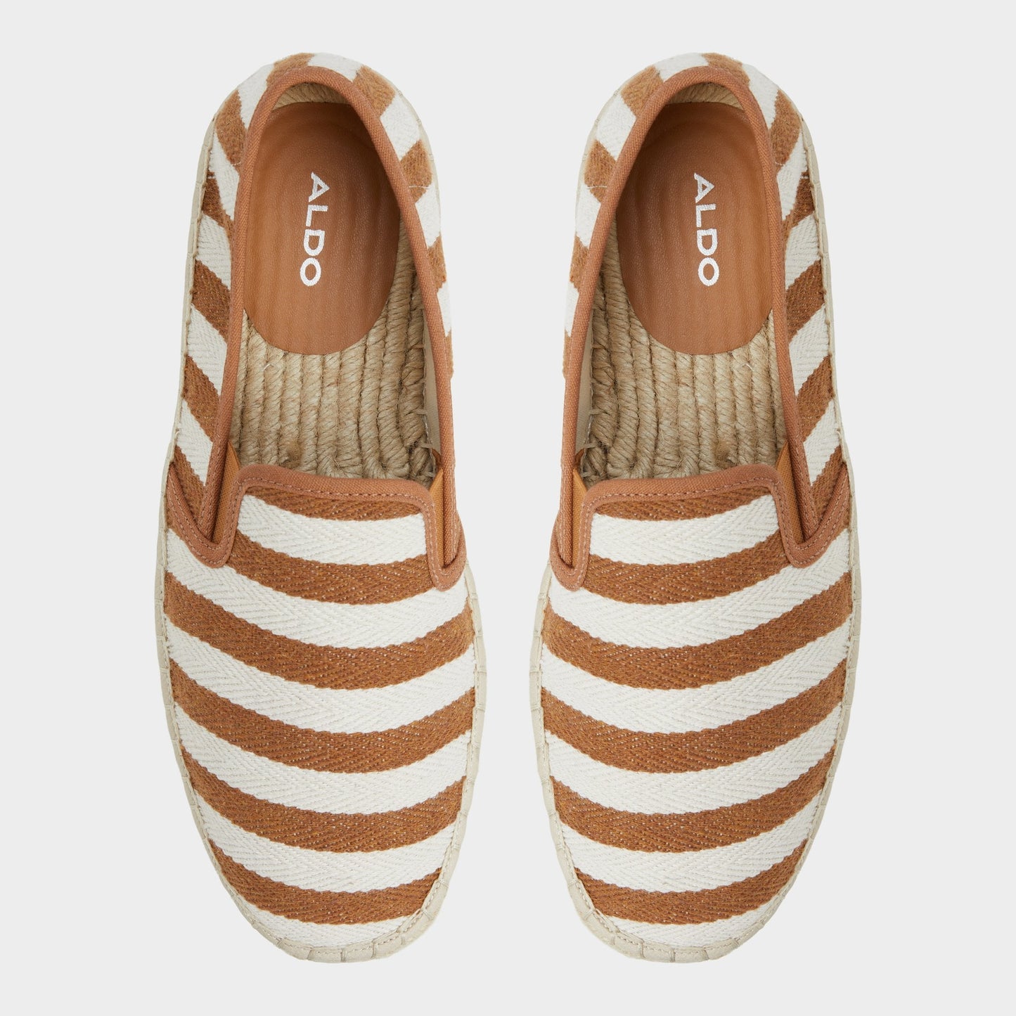 Johnney Cognac Textile Canvas Men's Espadrilles - Espadrille - Cognac