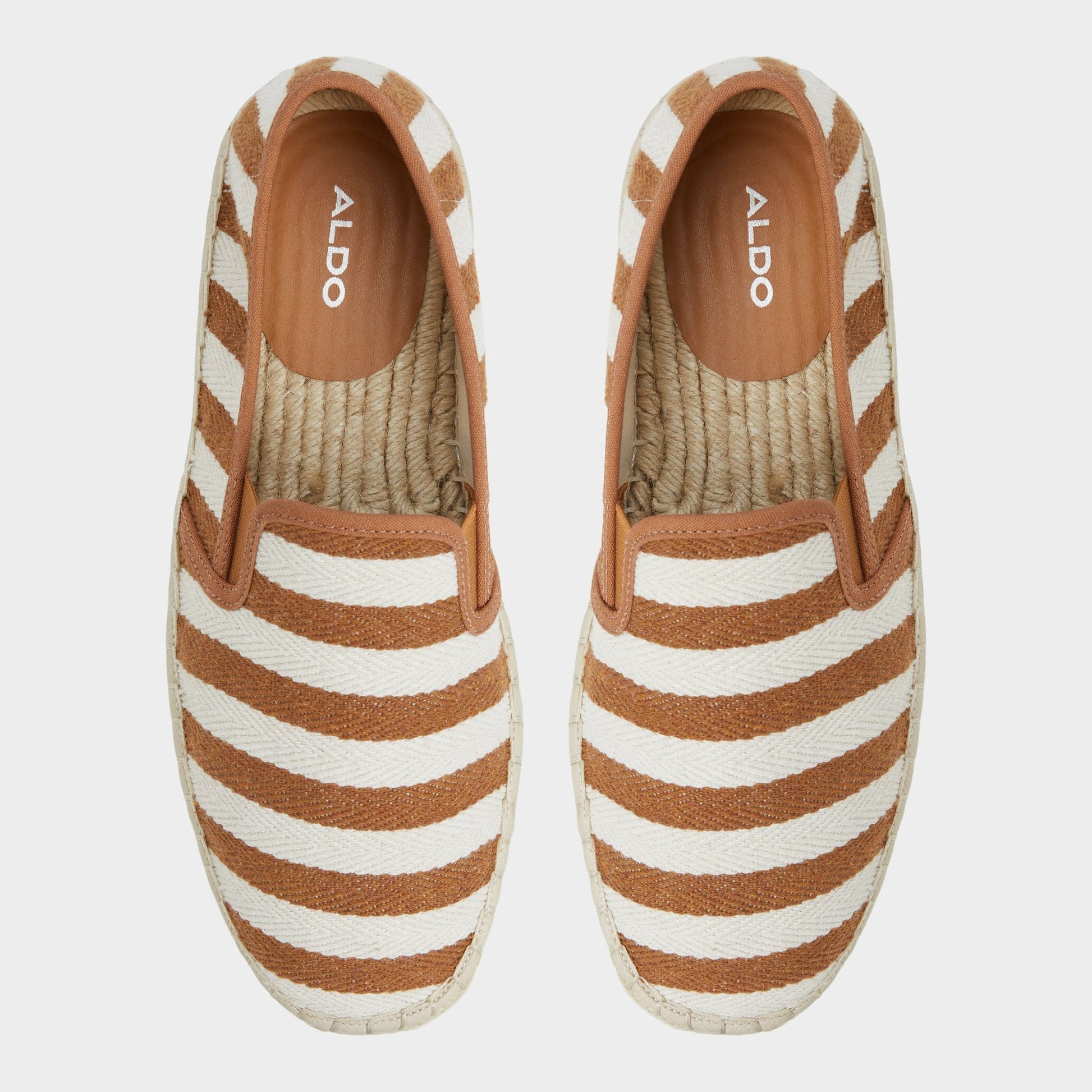 Johnney Cognac Textile Canvas Men's Espadrilles - Espadrille - Cognac