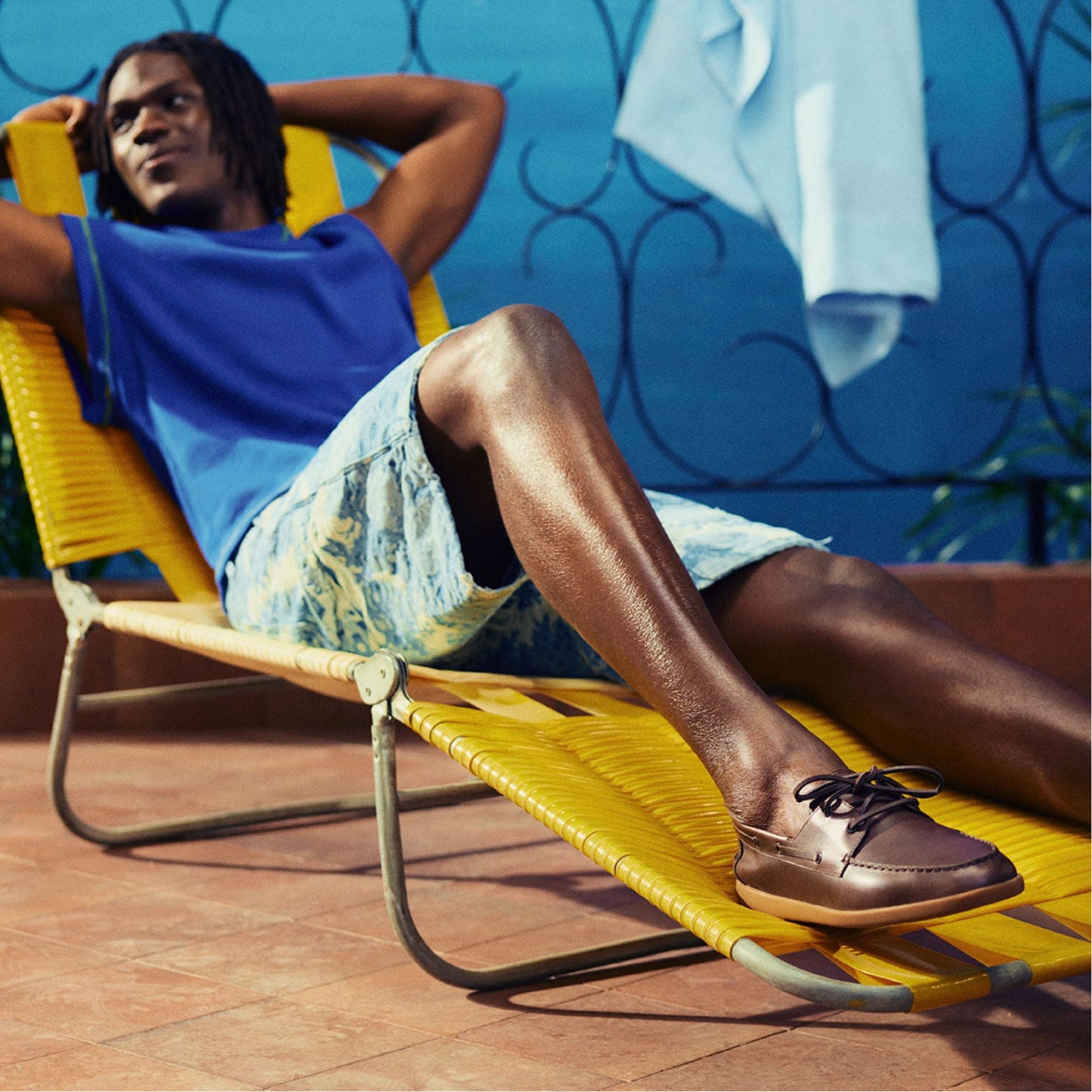Portwind Brown Men's Casual Shoes - Boat shoe - Brown