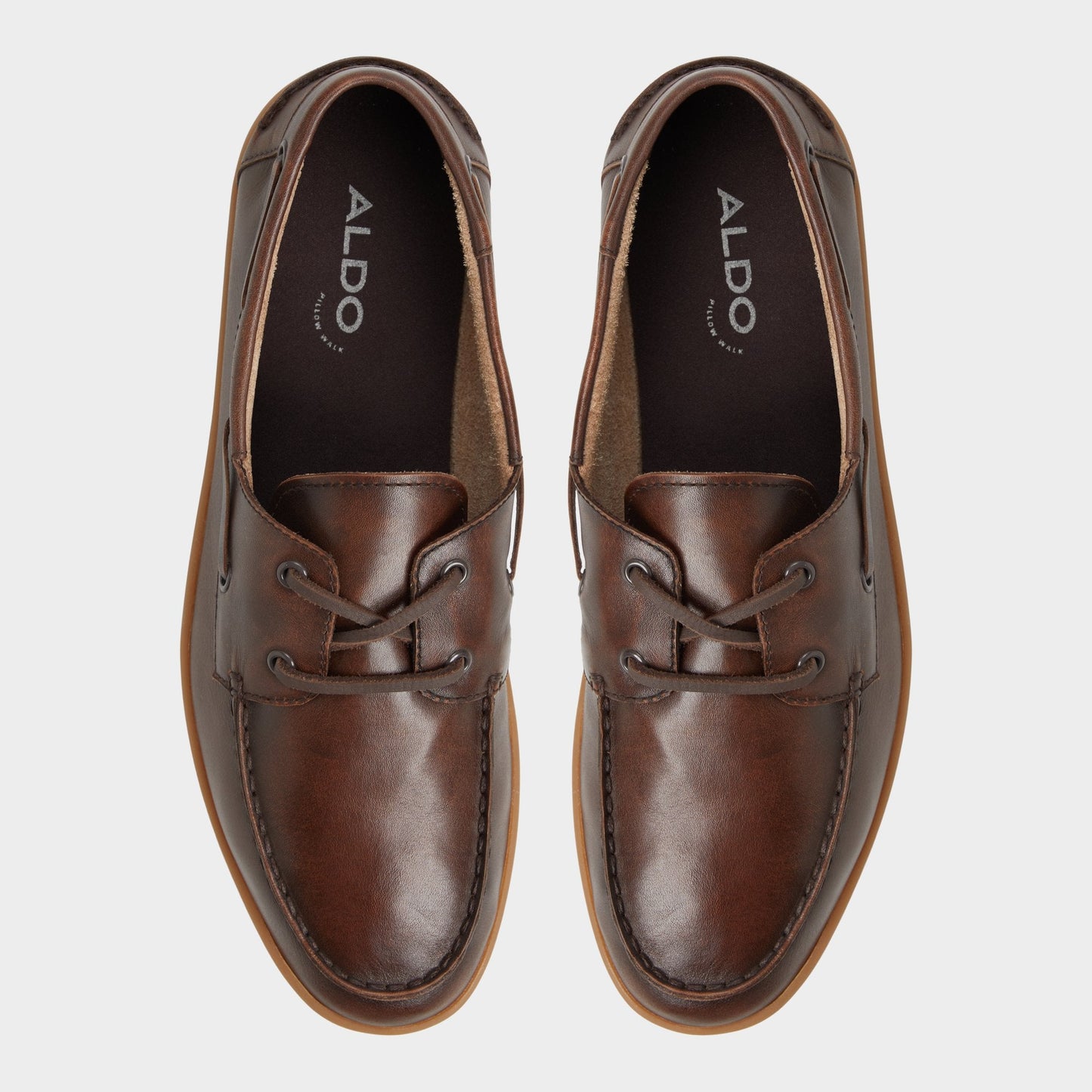Portwind Brown Men's Casual Shoes - Boat shoe - Brown