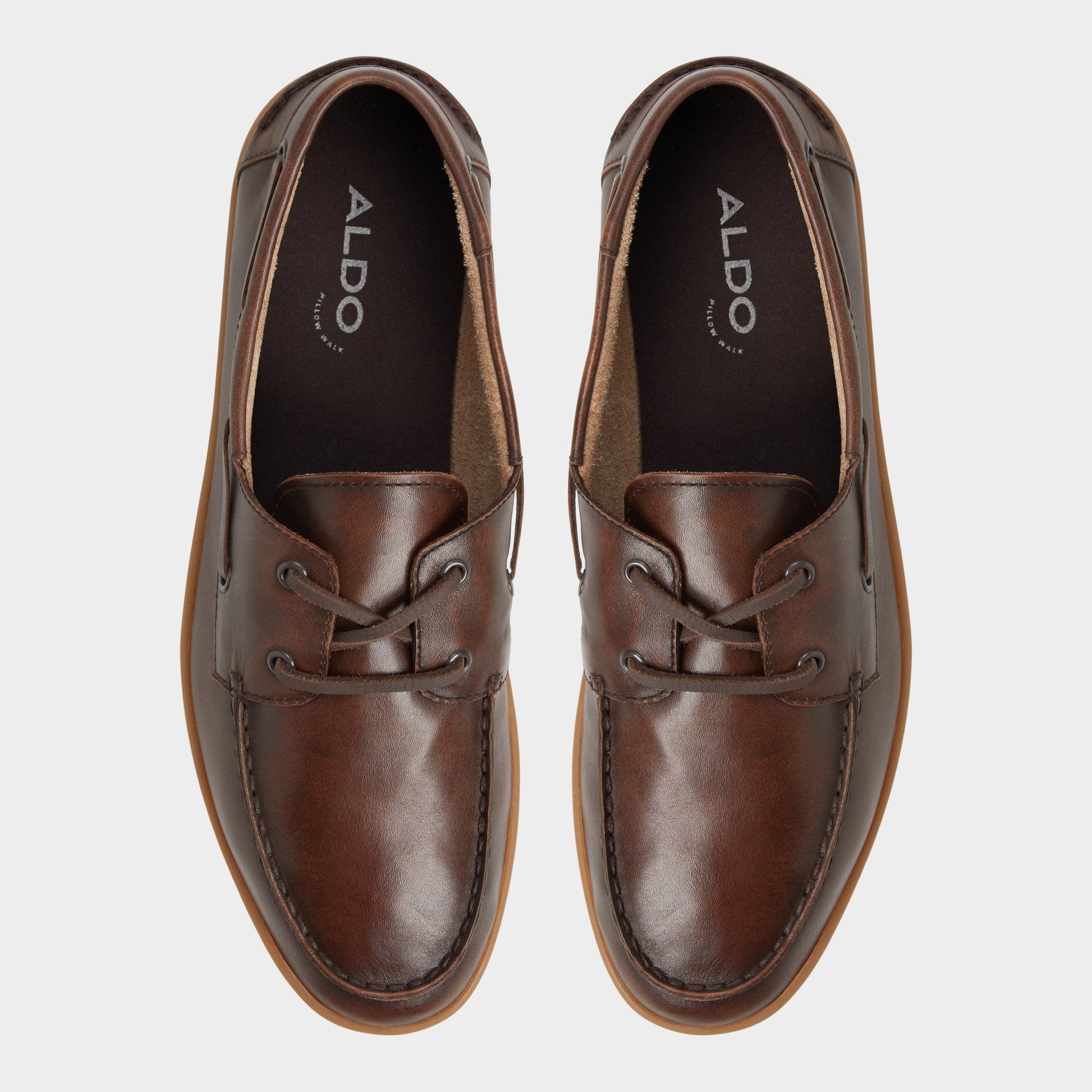 Portwind Brown Men's Casual Shoes - Boat shoe - Brown